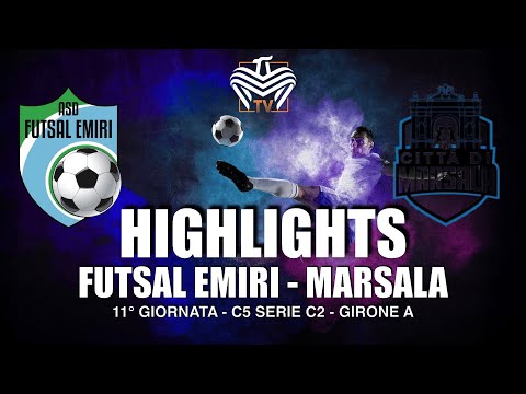 HIGHLIGHTS | FUTSAL EMIRI vs. CITTA' DI MARSALA - SERIE C2 5-A-SIDE FOOTBALL | MATCHDAY 11