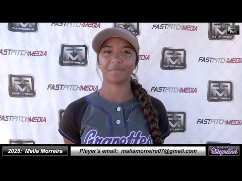 2025 Malia Morreira - GPA 3.83 - Slapper, Middle Infielder, Outfield Softball Skills Video Grapettes