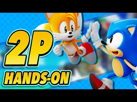 We Played Sonic Superstars' 2-Player Co-Op! + NEW Gameplay