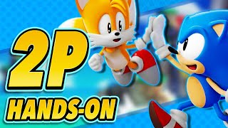 We Played Sonic Superstars' 2-Player Co-Op! + NEW Gameplay