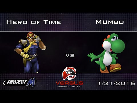 VSPM Weekly 1/31/2016 - Winners Quarters - Hero of Time (Captain Falcon) vs Mumbo (Yoshi)