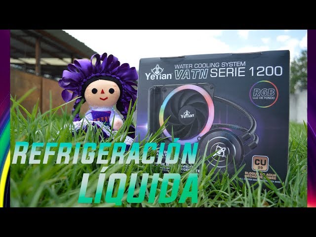 Vídeo relacionado con YEYIAN Sistema de Refrigeración Líquida para CPU Serie PC Gaming para Ordenador de Sobremesa Silencioso | 1 Ventiladores RGB 120mm | 2000 RPM | (Nuevo 2023)