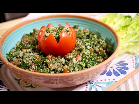 How to make Taboula / Parsley Salad (Assyrian Food)