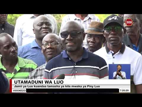 Jamii ya Luo kuandaa tamasha ya kila mwaka ya Piny Luo