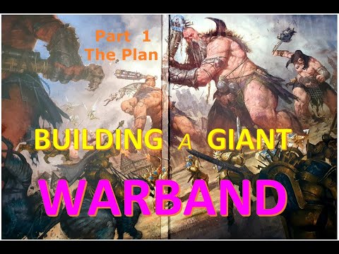 Building a Giant Warband Part 1 - The Plan (Dutch Spoken)