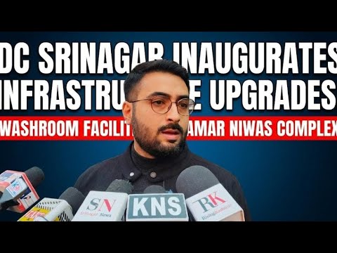 DC Srinagar #Akshaylabroo talking to media on improvement in  infrastructur...