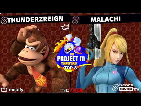Project M Theatre - ThundeRzReign (Donkey Kong) Vs. Malachi (Zero Suit Samus) - Losers Quarters