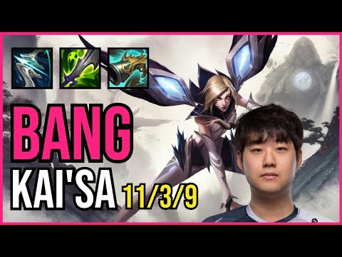 BANG - KAI'SA vs. LUCIAN ADC | KR DIAMOND | PATCH 11.2 | QUADRAKILL