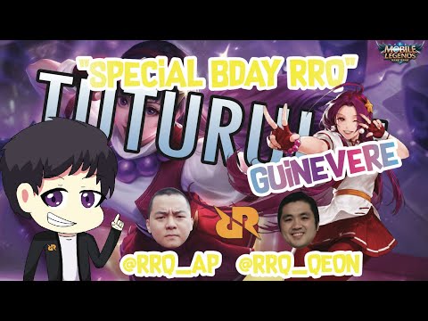 TUTURUUU : GUINIVERE VS CEO RRQ & BOSS RIKI !!??