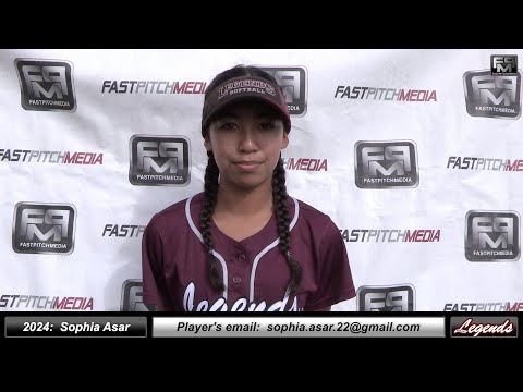 2024 Sophia Asar 4.39 GPA - Lefty Pitcher Softball Skills Video - Norcal Legends