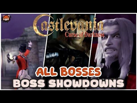 Castlevania Curse of Darkness Boss Fights: The Ultimate Battle Compilation + Cutscenes (PS2 Version)