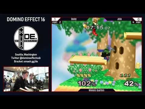 Domino Effect 16 - Dacky  (Fox) vs. Jello  (Falco) - SSBM Winners Quarters