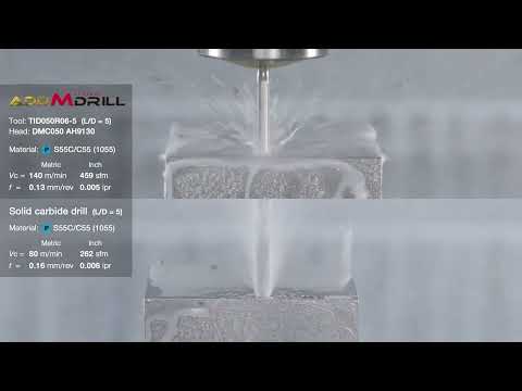 Efficient coolant supply - excellent chip evacuation + long & stable tool life! #cnc #machine