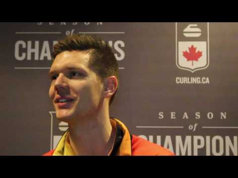 2017 World Financial Group Continental Cup - Draw 10 Media Scrum