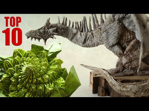 Top 10 Hardest Origami in the World