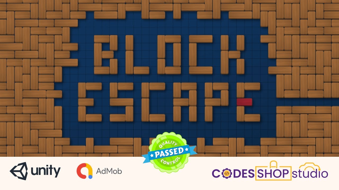 Block Escape #puzzle #puzzlegame #sourcecode