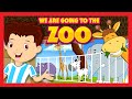 We Are Going To The Zoo Song Kids Hut Rhymes