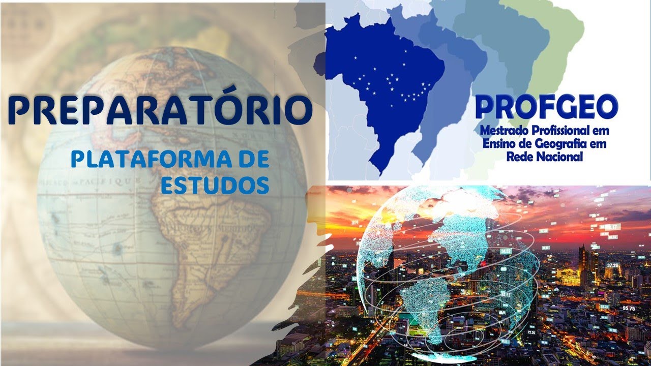 PROFGEO - APRESENTAÇÃO DA PLATAFORMA DE ESTUDOS