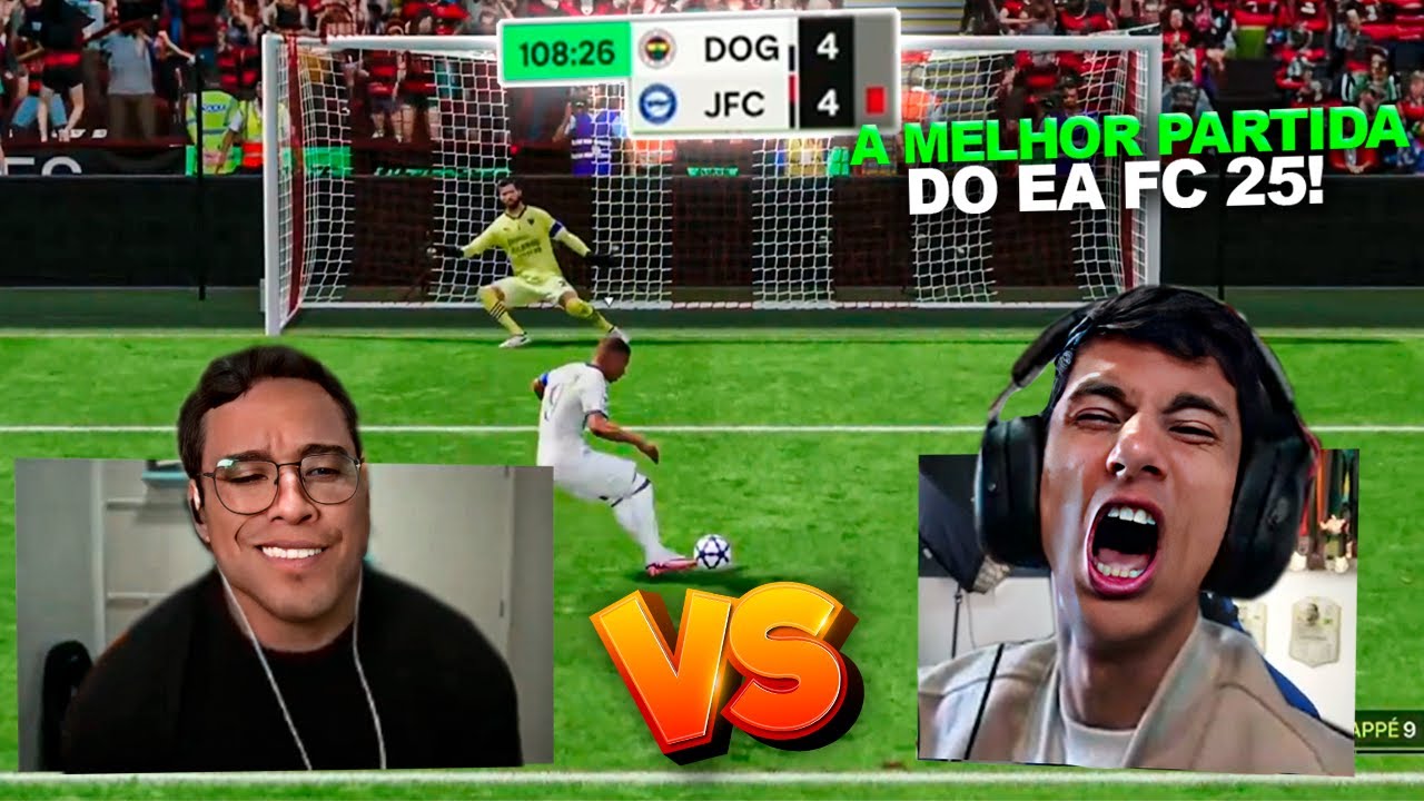 MEU DEUS! PAIVINHA VS WENDEL LIRA FOI O MAIOR JOGO DA HISTÓRIA! EA FC 25
