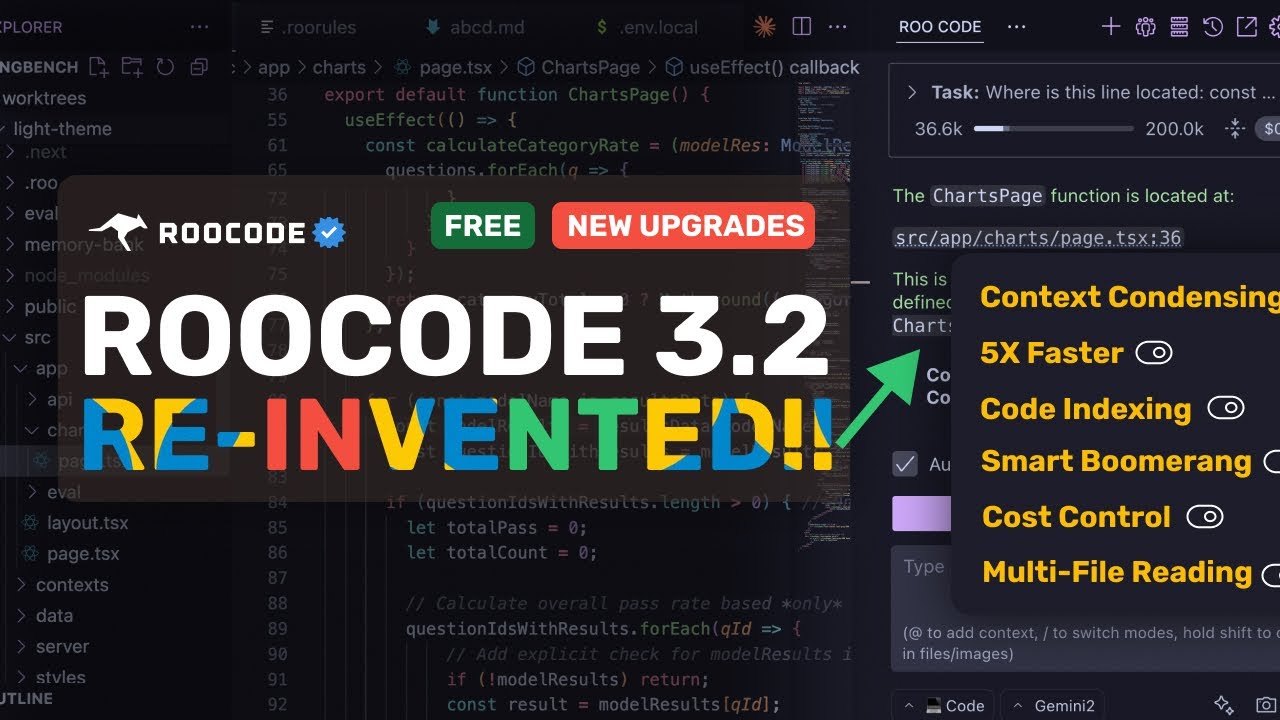 RooCode 3.19 (Upgraded) + Unlimited FREE APIs: These UPGRADES has RE-INVENTED AI Coder!