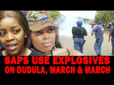 SAPS Use Grenades & Teargas on Protestors at Addington Primary Protecting Foreigners