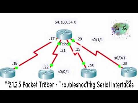 2.1.2.5 Packet Tracer - Troubleshooting Serial Interfaces Answers