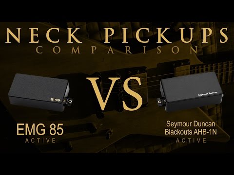 EMG 85 vs BLACKOUTS - Active NECK Pickup Guitar Tone Comparison / Review