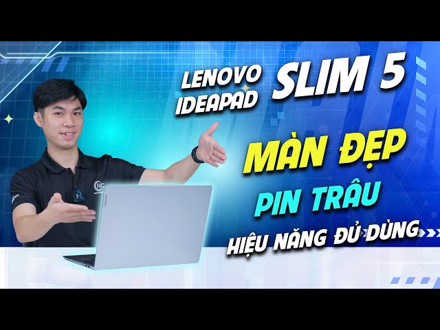 Laptop Lenovo IdeaPad Slim 5 16IMH9 83DC001SVN (Intel Core Ultra 7 155H | 32GB | 512GB | Intel Arc | 16 inch 2K OLED | Win 11 | Xám)