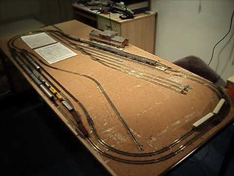 Schattenbahnhofsteuerung analog mit 3 Abstellgleisen für 4 Züge