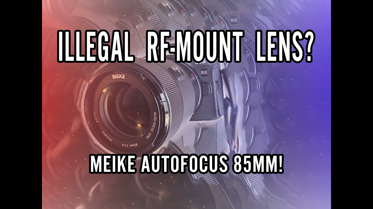 Is this lens illegal? Meike 85mm f/1.8 autofocus for Canon RF review - YouTube