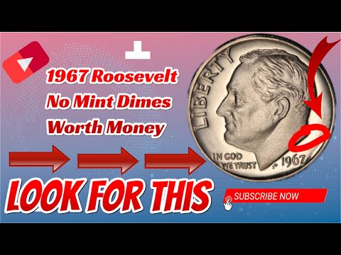 How To Sell Your 1967 No Mint Mark Roosevelt Dimes?