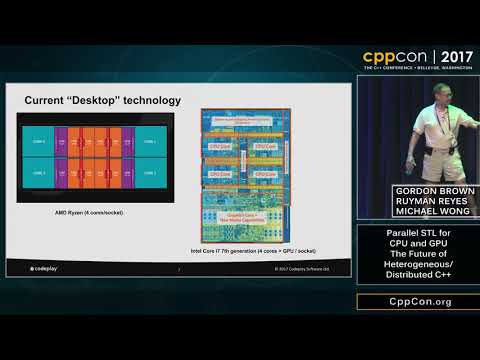 CppCon 2017: “C++17 ParallelSTL: A Standardization Experience Report for CPU and GPU on SYCL”