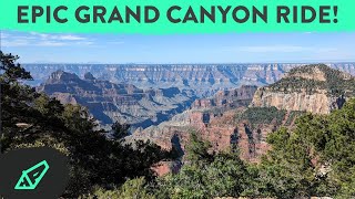 AMAZING RIDE at the Grand Canyon! - Riding from Grand Canyon to Utah on the Arizona Trail (AZT)