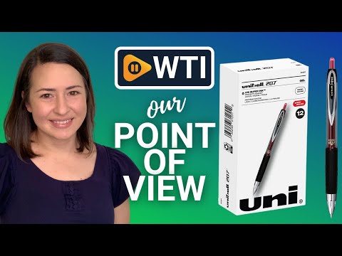 Uniball Gel Pens - WTI product video review