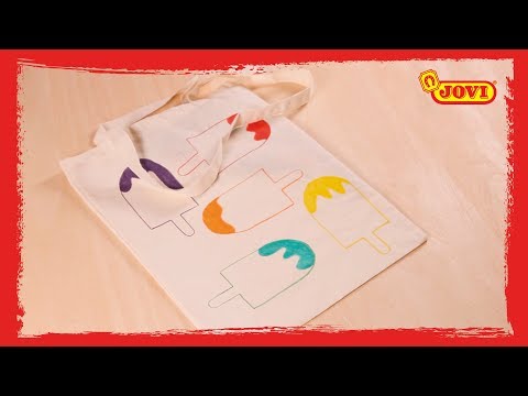 Flomasteriai tekstilei JOVI, 12 spalvų video