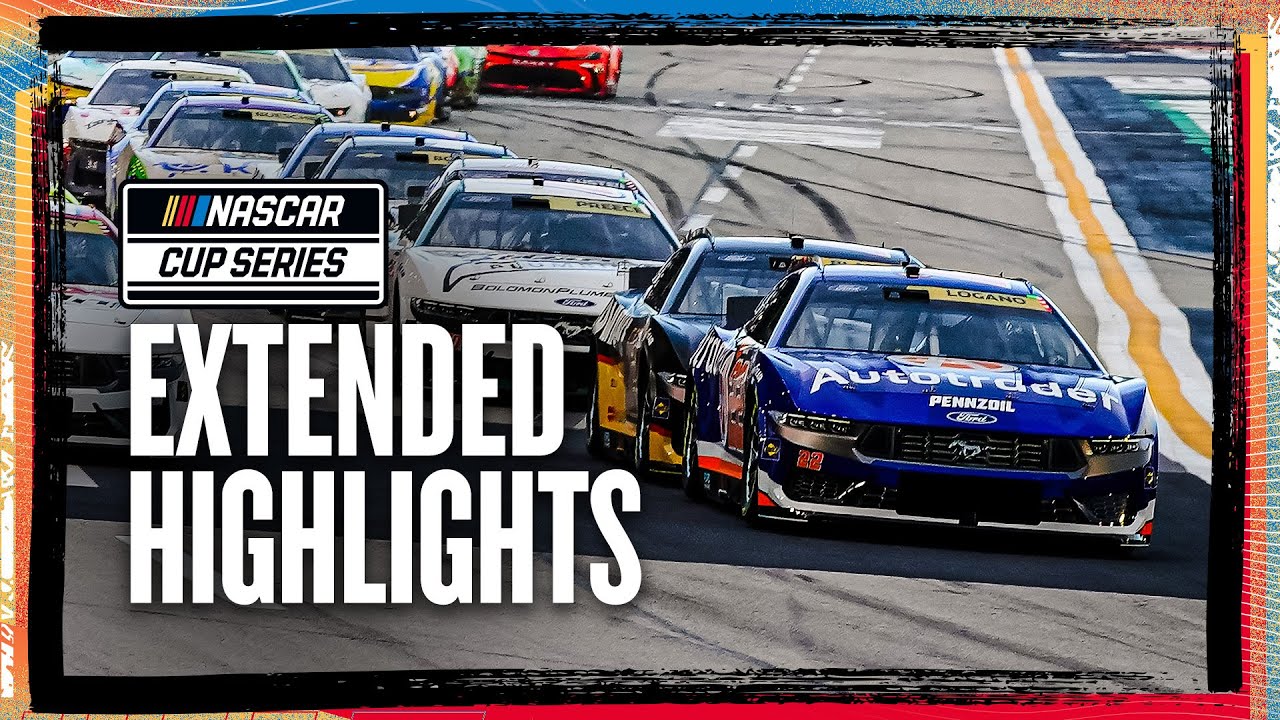 Wrecks, Drama, and a Last-Lap Pass in Atlanta | NASCAR Cup Series Official Extended Highlights