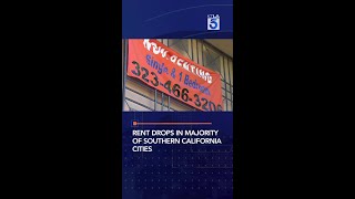 Rent drops in majority of Southern California cities