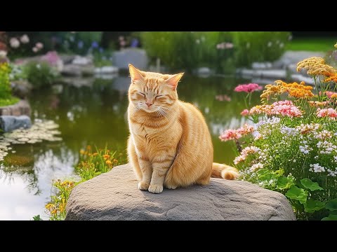 Soothing Music for Cats to Sleep 💤🐱 Healing Cat Music for Peace, Comfort, and Relaxation 🌿