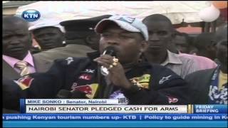 Wanted criminal surrenders fire arm