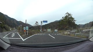 preview picture of video '岡山県道116号羽出三朝線、紅葉、R179-美作北2　車載動画'