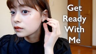【GRWM】すっぴんから秋メイクが完成するまで🤎雑談しながら朝の準備を撮ってみました💄【田﨑さくら】
