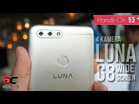 HANDS ON LUNA G8, Spesifikasi Rahasia 4 Kamera!!