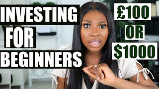 HOW TO INVEST IN THE STOCK MARKET FOR BEGINNERS! £100 or $1000 STOCKS, SHARES, BONDS EXPLAINED!