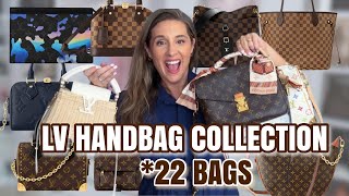 LOUIS VUITTON HANDBAG COLLECTION 2025💼 22 LOUIS VUITTON BAGS!!