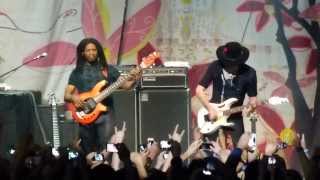 Steve Vai en Chile 2013 - Intro + Racing the World (Live) HD