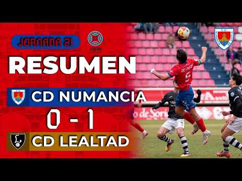 Resumen C.D. Numancia | 0-1 | C.D. Lealtad