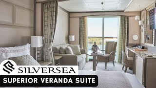 Silver Shadow | Superior Veranda Suite Walkthrough Tour & Review | Silversea Cruises | 4K | 2025