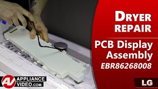 Dryer Repair: PCB Display Issues - Factory Technician Diagnostics & Troubleshooting