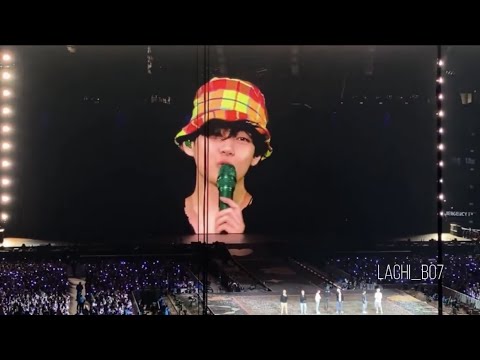 211128 Taehyung ending speech BTS Permission to dance concert  D-2 #stage_for_army#ptd_on_stage_la