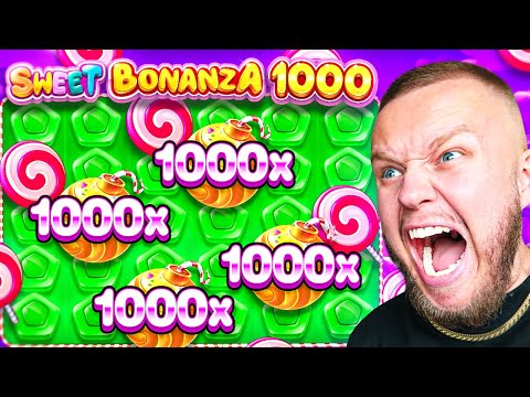 SWEET BONANZA 1000 KEEPS DROPPING 1000x MULTIES!! (Big Slot Win!?)